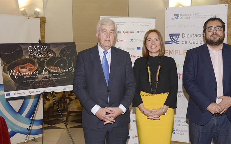 El Tricentenario aspira a recuperar “lazos empresariales” entre Cádiz e Iberoamérica; se promueven cinco misiones comerciales