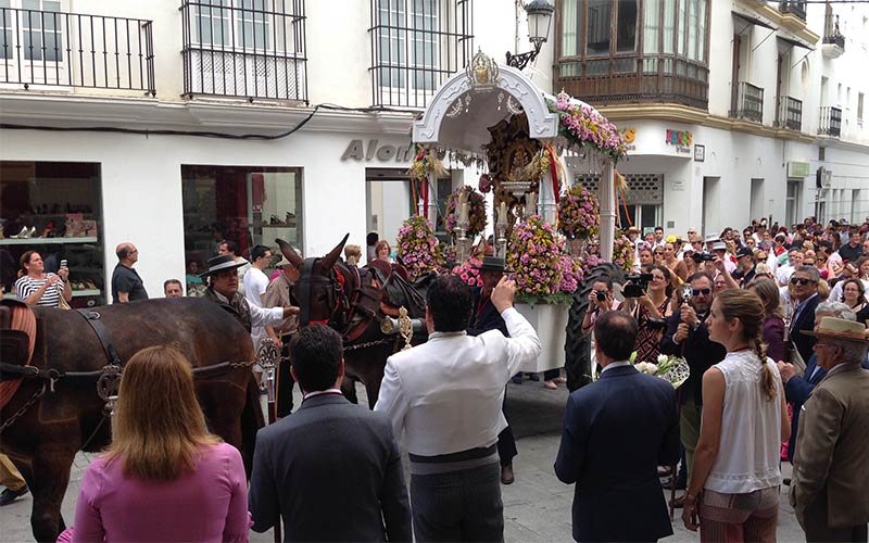 Unos 9.200 peregrinos gaditanos ponen rumbo al Rocío