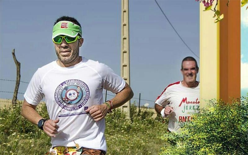 El jerezano Humberto Otero se reta a hacer 515 kilómetros nadando, pedaleando y corriendo, por una causa solidaria