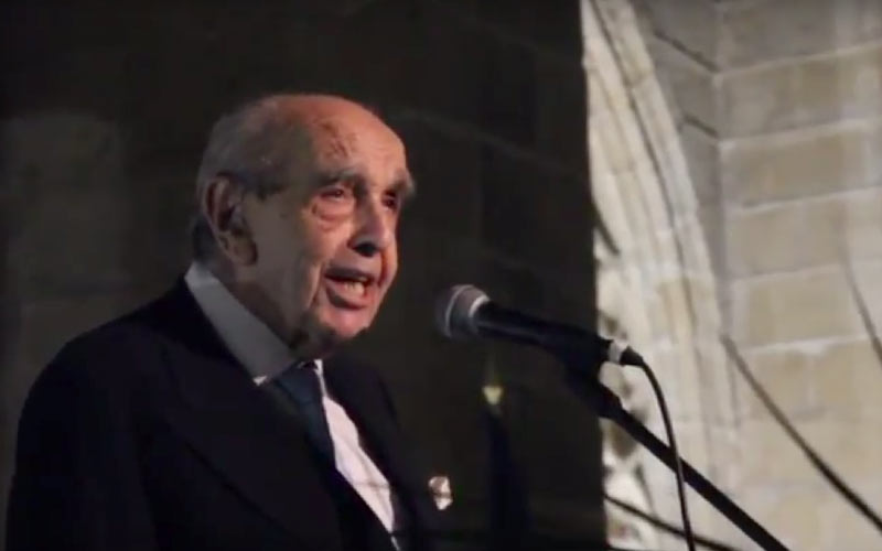 Muere el jerezano Sixto de la Calle, “temible representante del fascismo” recuerdan historiadores; el PP pedirá su reconocimiento