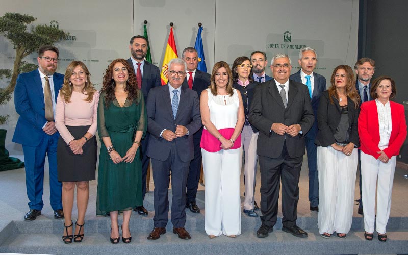 Cambios en el Gobierno de Susana Díaz para “tomar impulso” tras su intento fracasado de liderar el PSOE; pervive un único gaditano