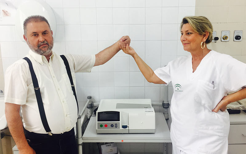 El Hospital de Puerto Real implanta un sistema de telemonitorización para sus pacientes en diálisis domiciliaria