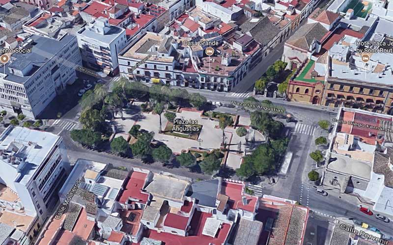 La plaza de Las Angustias será peatonal