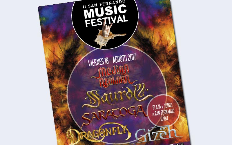 El rock metal nacional más emblemático copa el II San Fernando Music Festival, el 18 de agosto