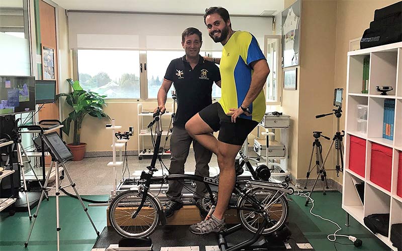 Pedaleando de Jerez a Roma por la fibrosis quística
