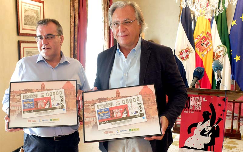 La Fiesta de la Bulería de Jerez, en su 50 cumpleaños, se “promociona” por todo el país gracias al cupón de la ONCE