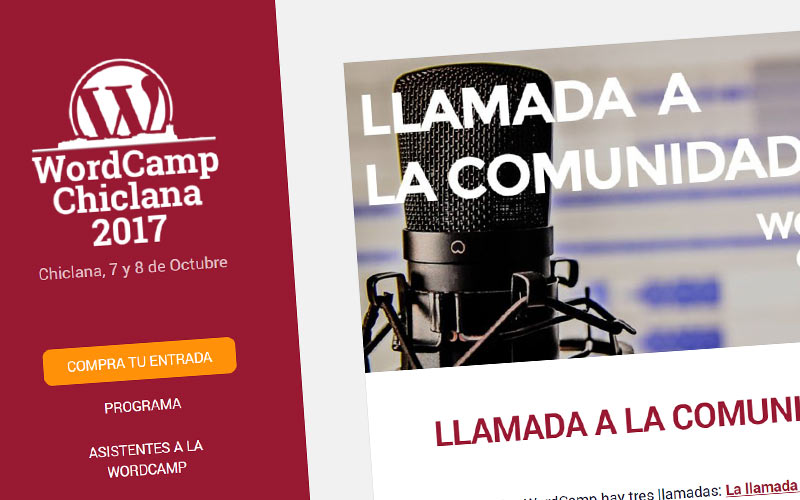 Usuarios y entusiastas de WordPress se citan en Chiclana en octubre
