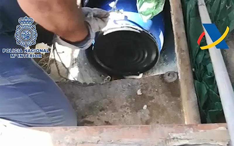 Cae en Chiclana una red de narcos que introducía hachís desde Marruecos oculto en dobles fondos de embarcaciones de recreo