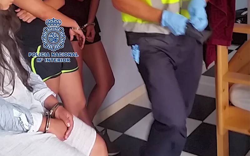 Tres mujeres croatas, integrantes de un grupo criminal itinerante, detenidas tras diez robos en viviendas de Cádiz