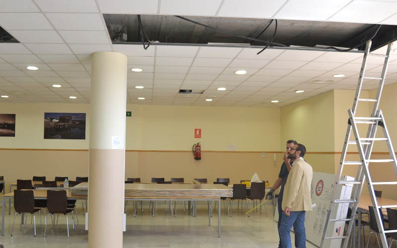 Marea Joven pide el cese del concejal de Cultura después de que el aulario de la calle Alsedo, tras las obras, siga sin aire acondicionado