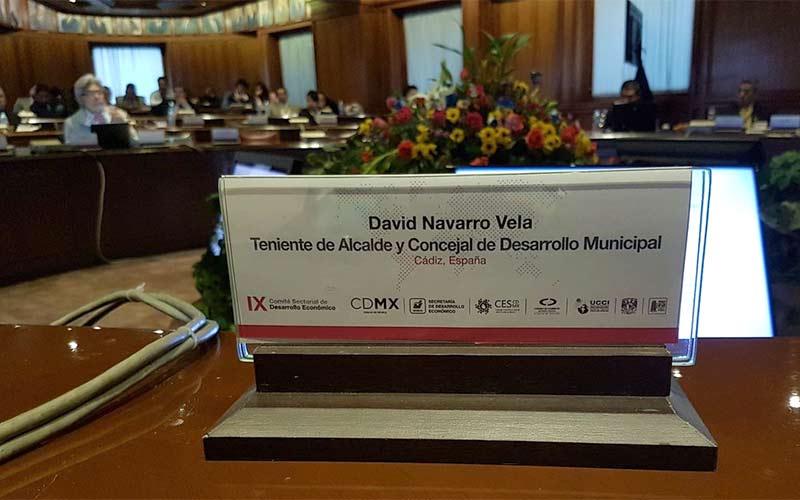 El X Encuentro de Desarrollo Económico de la UCCI se celebrará en 2018 en la capital gaditana