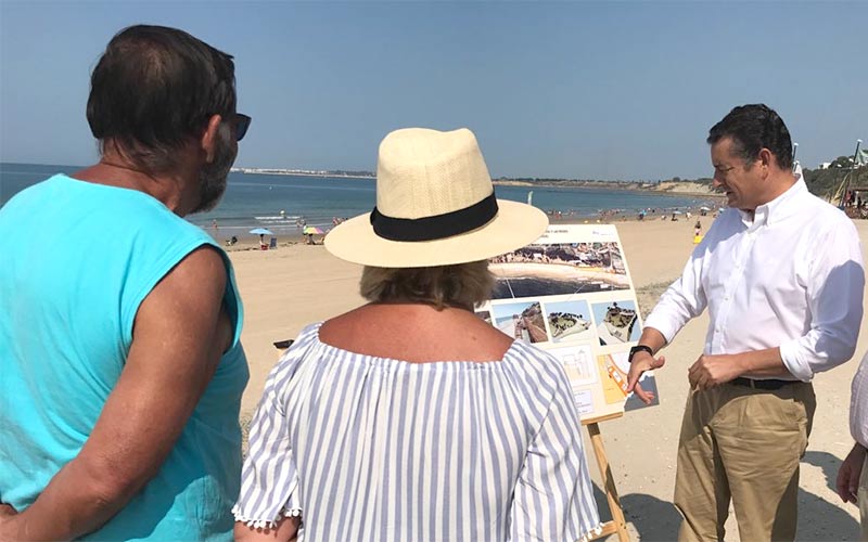 La obra del sendero peatonal de Fuentebravía es “inminente”; será “un revulsivo para el medio ambiente y la costa portuense”