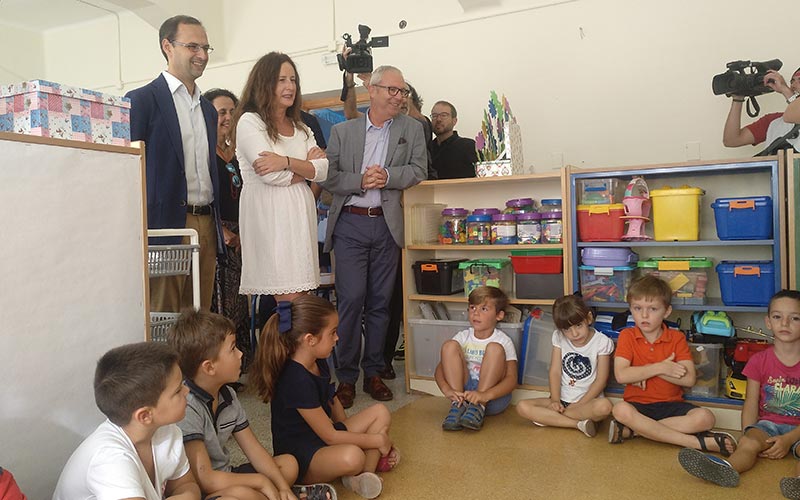 Más de 126.000 escolares gaditanos de Infantil y Primaria vuelven a las aulas tras las vacaciones de verano “con toda normalidad”