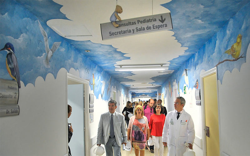 Visita a las últimas obras de mejora del Hospital de Jerez