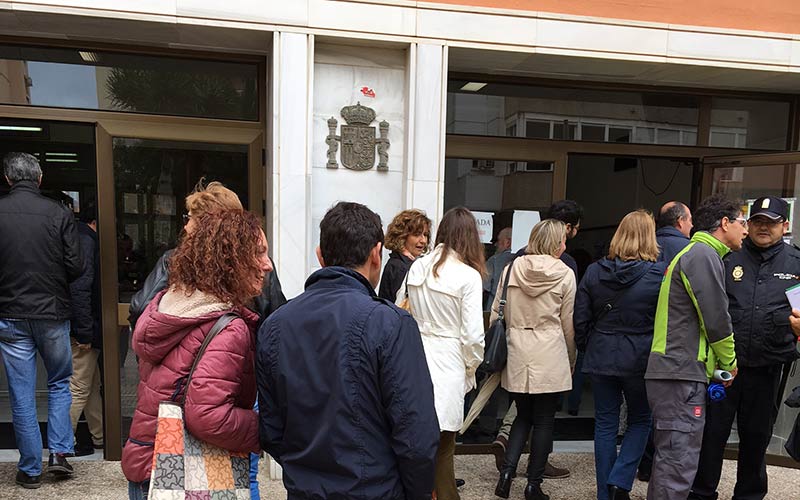 “Colapso” en el juzgado encargado de todos los casos de cláusulas suelo de la provincia de Cádiz por la “manifiesta falta de personal”