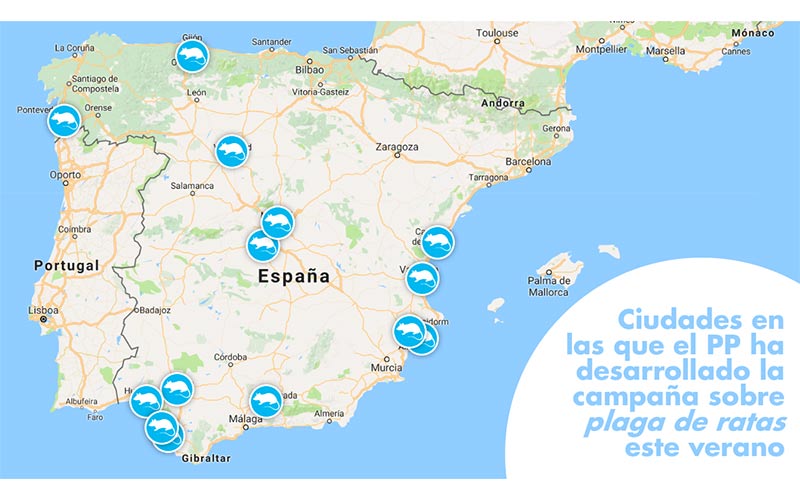 “O de repente están apareciendo ratas en toda España o el PP está practicando una pataleta irresponsable por la pérdida de poder”