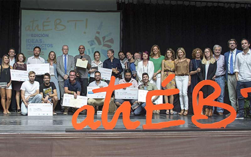 La UCA premia un año más proyectos e ideas empresariales nacidos del conocimiento generado en su seno, bajo el paraguas de atrÉBT!