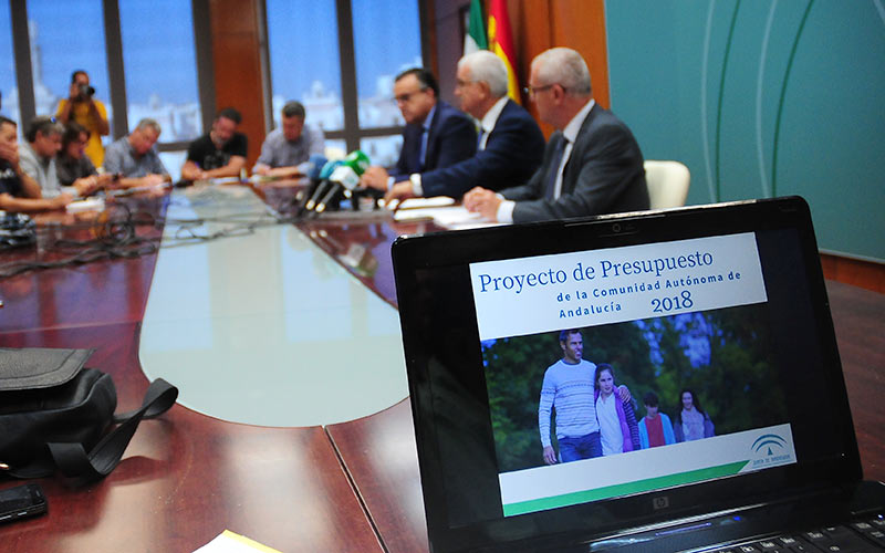 1.263 millones del presupuesto de la Junta van a Cádiz para “mejorar la vida de la ciudadanía” y “asentar el cambio de modelo productivo”