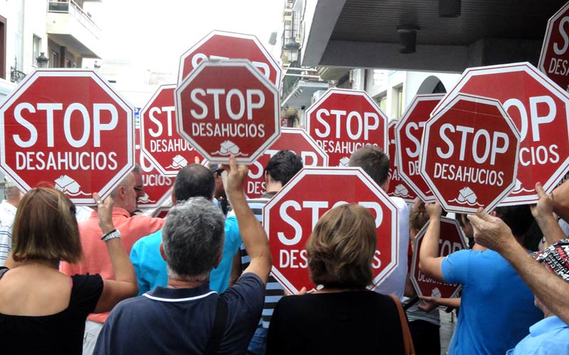 La PAH acusa al Gobierno local de “absoluta dejadez” con respecto a los “graves problemas” de vivienda que se suceden en El Puerto