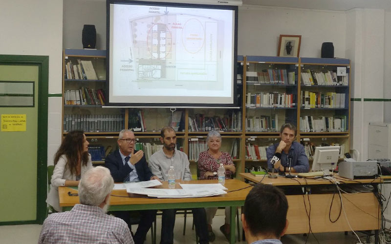 El colegio de Casines se levantará como centro de Infantil pero contemplando la futura ampliación para ofrecer también Primaria