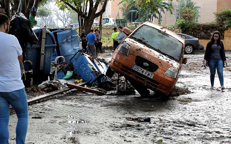 Las fuertes lluvias se ‘ensañan’ con Jerez y El Puerto; se solicitará “la declaración de zona afectada por una emergencia de protección civil”