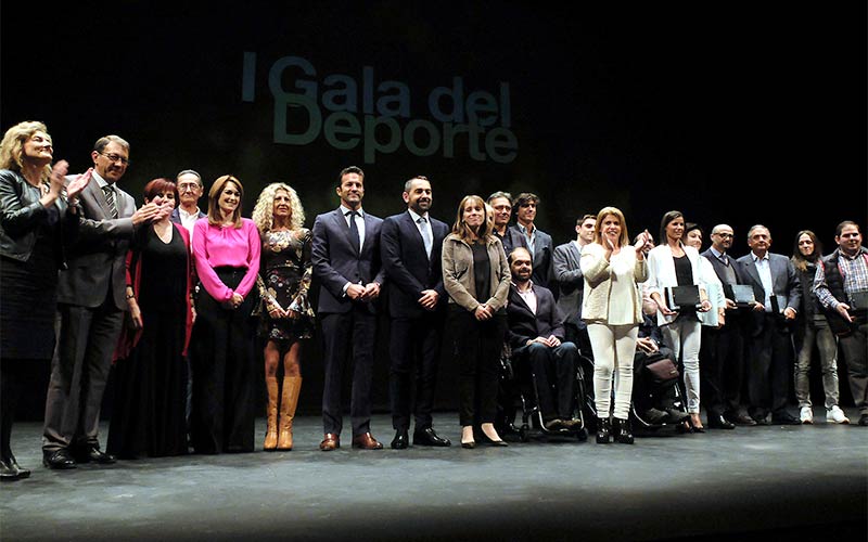 Jerez reconoce por primera vez “la entrega diaria” de sus deportistas y clubes con una gala