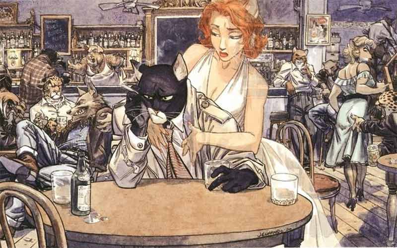 ‘Blacksad’: cine negro hecho viñetas