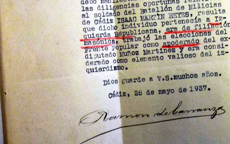 El PP se resiste a la supresión de la avenida dedicada a Carranza y Martín Vila lo achaca al “cordón umbilical que le une al franquismo”
