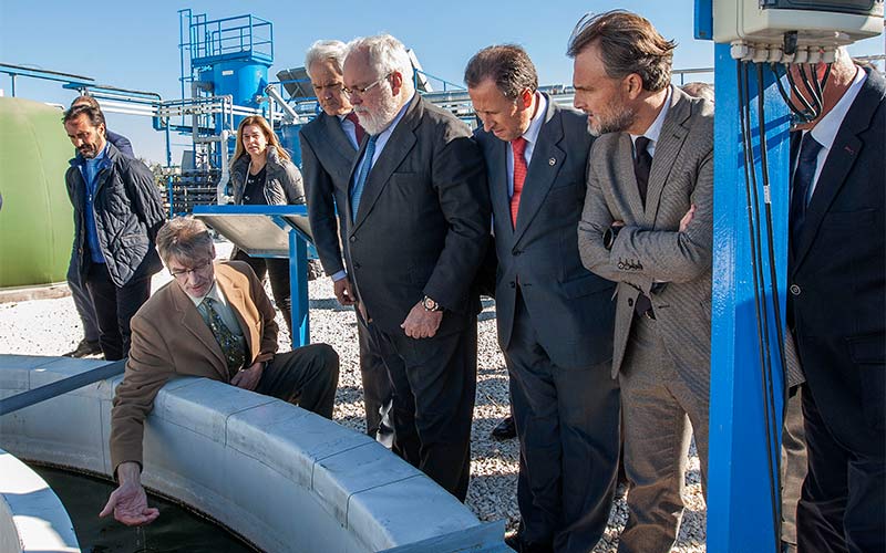 El proyecto All-Gas, desde Chiclana, para obtener biocombustible a partir de microalgas en aguas residuales pasa a la demostración