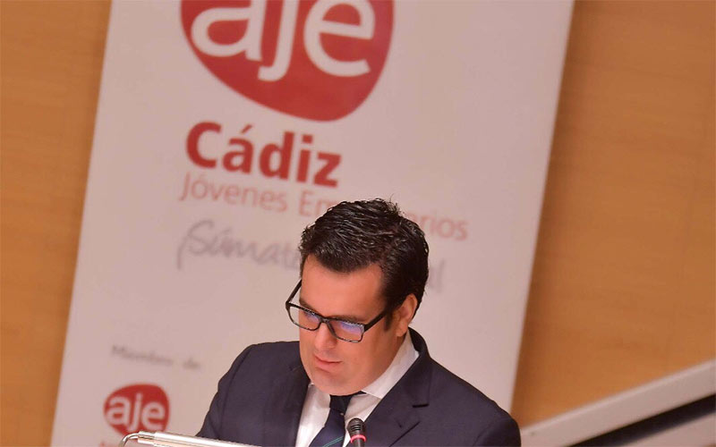 Curro Martínez se pone al frente de AJE Cádiz: “en pocos años estaremos a la vanguardia, hablaremos de la Gadifornia de Europa”