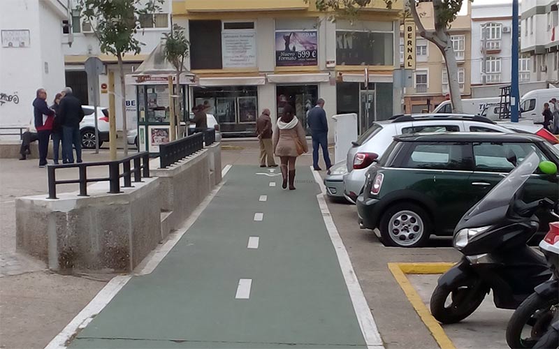 “Que los desplazamientos en bicicleta, como medio de transporte, sean prácticamente nulos en San Fernando no es ninguna casualidad”