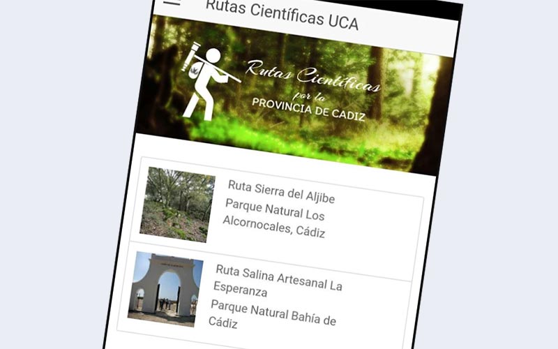 “Rutas científicas” por Cádiz con una App de guía