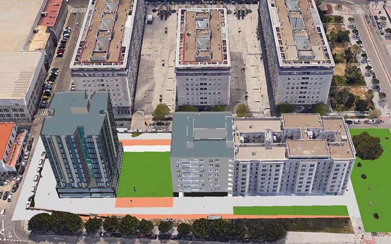 La venta de una parcela en Costa Ballena permitirá a la Junta construir vivienda protegida en Cádiz, en Matadero y Cerro del Moro