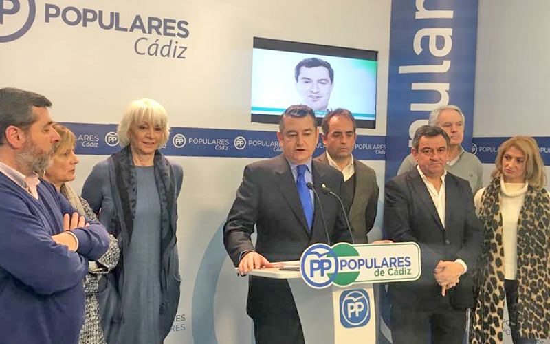 El PP promete “más de 90.000 empleos” en la provincia de Cádiz siempre y cuando Moreno Bonilla sea presidente de la Junta