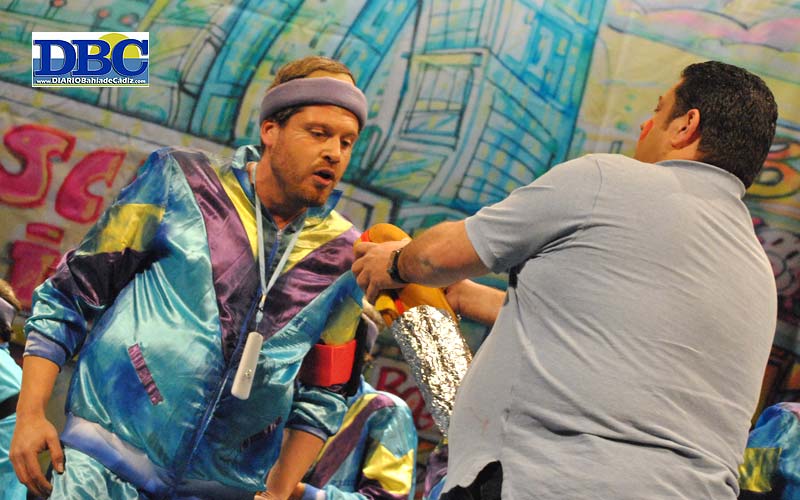 Chirigota: ‘Los crazy de los 40’