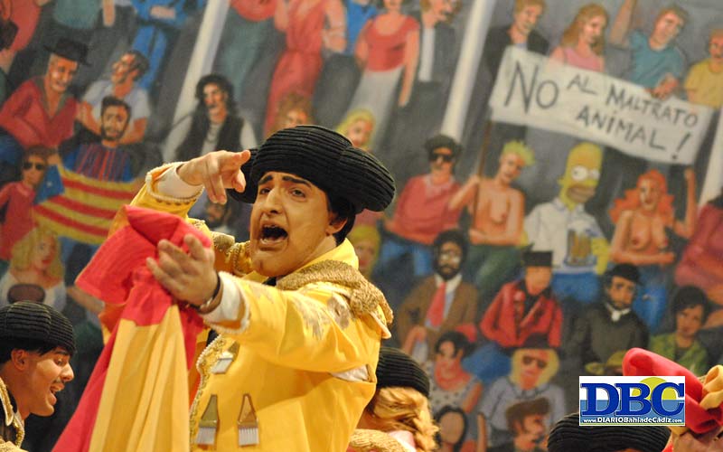 Chirigota: ‘Una corrida en tu cara’