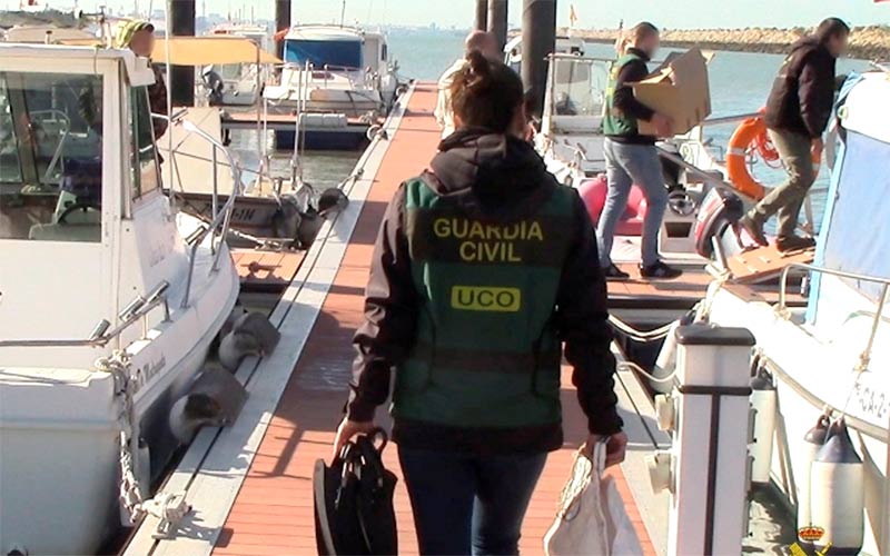 Golpe contra el expolio de yacimientos arqueológicos terrestres y subacuáticos en la provincia gaditana