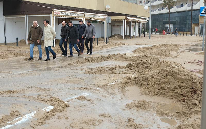 Tras el temporal “histórico” que ha azotado Cádiz llegan la evaluación de daños, reproches, exigencias y promesas de “actuar con urgencia”