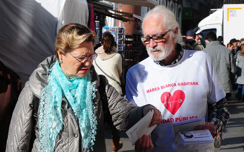 El delegado territorial de Salud y Marea Blanca coinciden en los “riesgos” para los pacientes del SAS de acudir a San Rafael