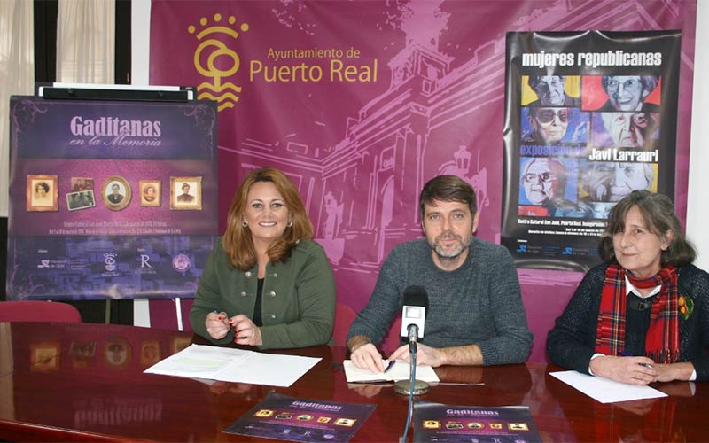 Dos muestras honran en Puerto Real la memoria de mujeres víctimas de la Guerra Civil y el franquismo, sumándose al 8-M