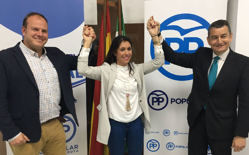 El PP provincial vende “juventud y experiencia, sangre, ganas y coraje” en su elegida para alcaldable en Rota: Auxiliadora Izquierdo