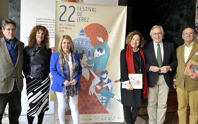 Satisfacción por el respaldo al XXII Festival de Jerez, que ha vuelto a lograr “la transformación de ciudad singular en ciudad universal”