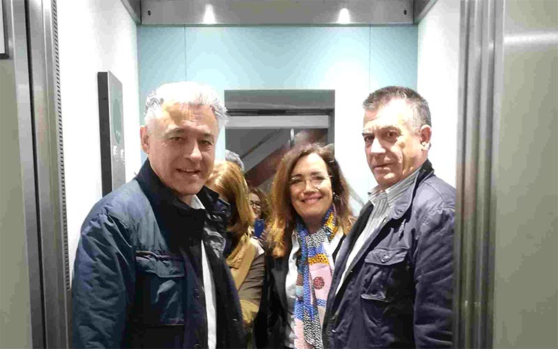 La barriada de Loreto, la gran beneficiada de las ayudas para instalación de ascensores en sus bloques de vivienda