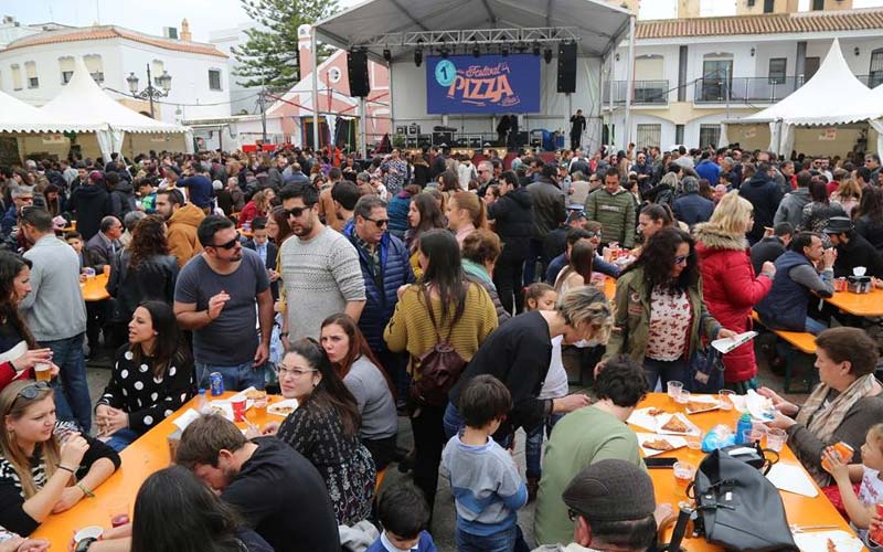 El Festival de la Pizza de Rota ‘gustó’ y mucho