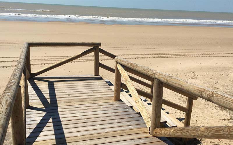 Las playas roteñas, “a punto para Semana Santa”