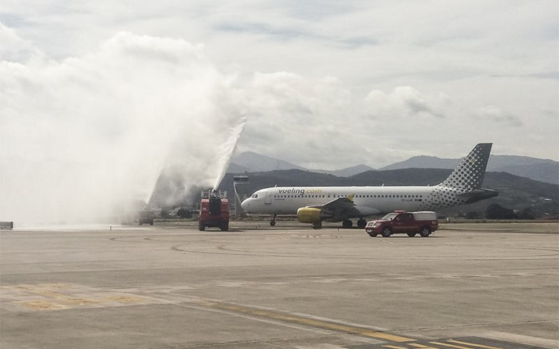 La provincia de Cádiz y Bilbao, conectados ya por avión