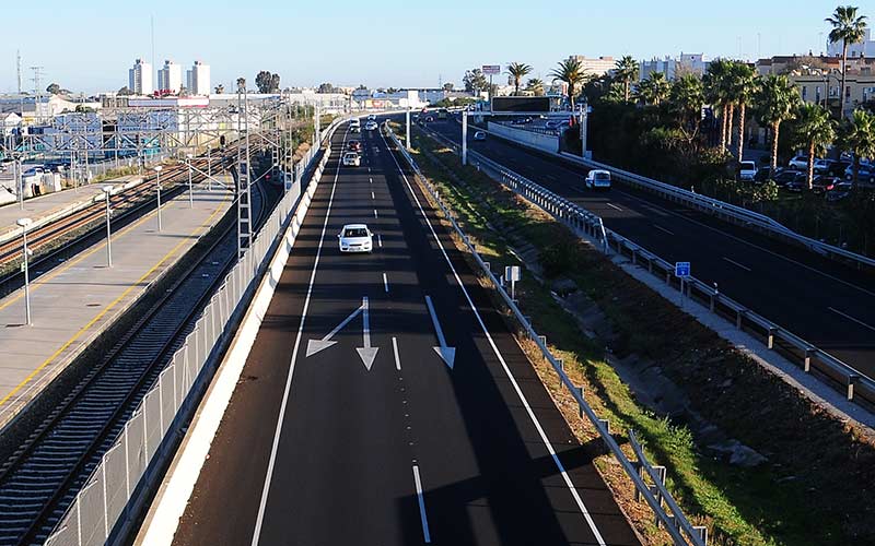 El radar de tramo de la CA-33 entre Tres Caminos y Bahía Sur comienza a multar ‘informativamente’ a quienes superen los 80 km/h