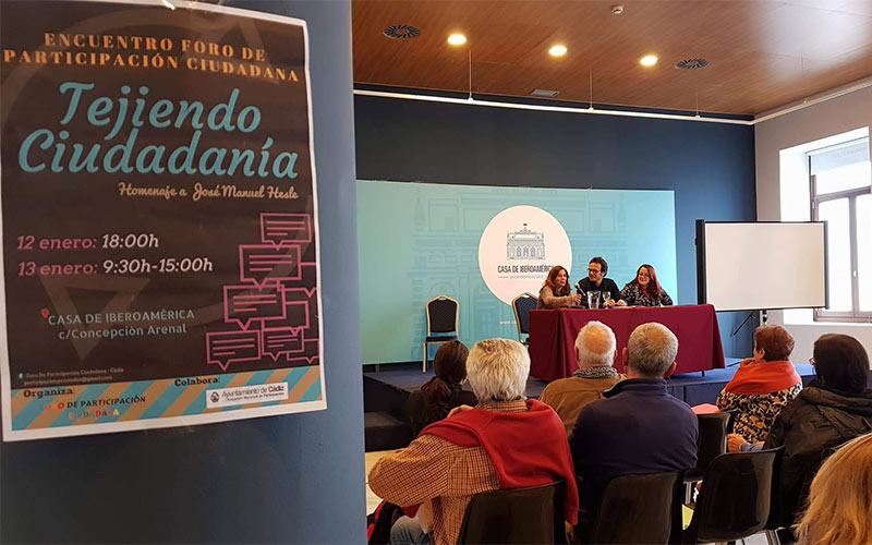El debate de las conclusiones del encuentro ‘Tejiendo Ciudadanía’, nuevo paso en el “fortalecimiento” de la participación ciudadana