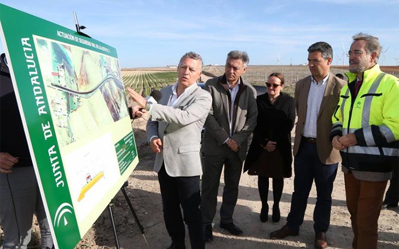 El ensanche y mejora de la A-2078, entre Rota y Jerez, en ‘proceso’