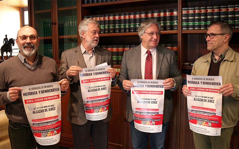 ‘Jerez, ciudad sin memoria’, lema de las III Jornadas de Memoria Histórica y Democrática a celebrarse esta semana en el Alcázar
